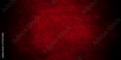 Dark and light red wall grunge backdrop texture. watercolor painted mottled red background  modern colorful concrete dirty smooth ink textures on black paper background.