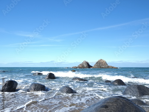 海のある美しい風景