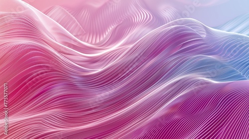 light purple smooth waves background. technology concept.