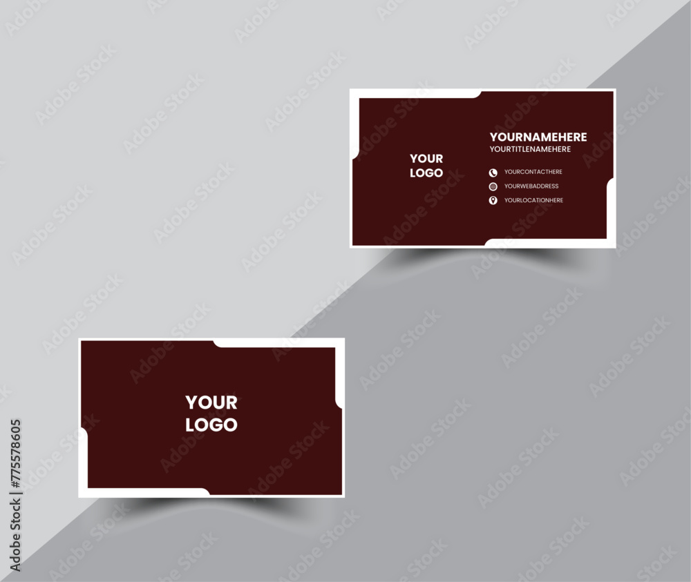 creative modern name card and business card. Creative and Clean Business Card Template. Double-sided creative business card vector design template. Business card for business and personal use. creative modern name card and business card. Creative and Clean Business Card Template. Double-sided creative business card vector design template. Business card for business and personal use.