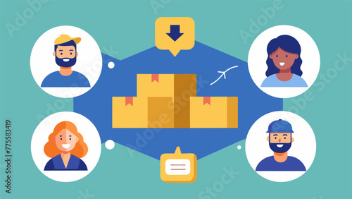 A series of photos showcasing the production process accompanied by quotes from satisfied customers about the advantages of customer proximity