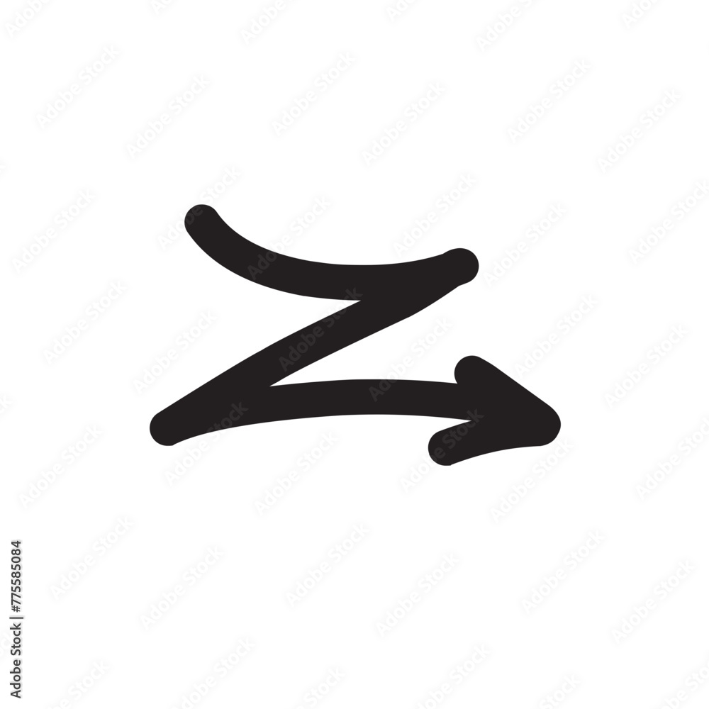 Doodle Vector Arrow Doodle Vector Arrow