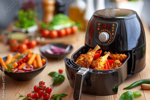 Cook use air fryer photo