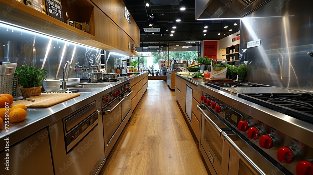 Kitchen Appliance Showroom Cooks Up Ideas for Business and Home