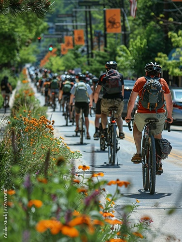 Urban Cycling Trail Advocates Healthy Commutes in Business of Sustainable Transportation