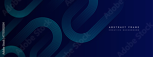 Dark blue pattern background, gradient, abstract background for business, etc. Vector eps 10