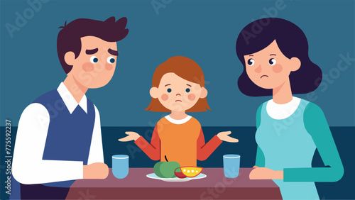 A family dinner turns into a shouting match as siblings compete for their parents attention and validation.