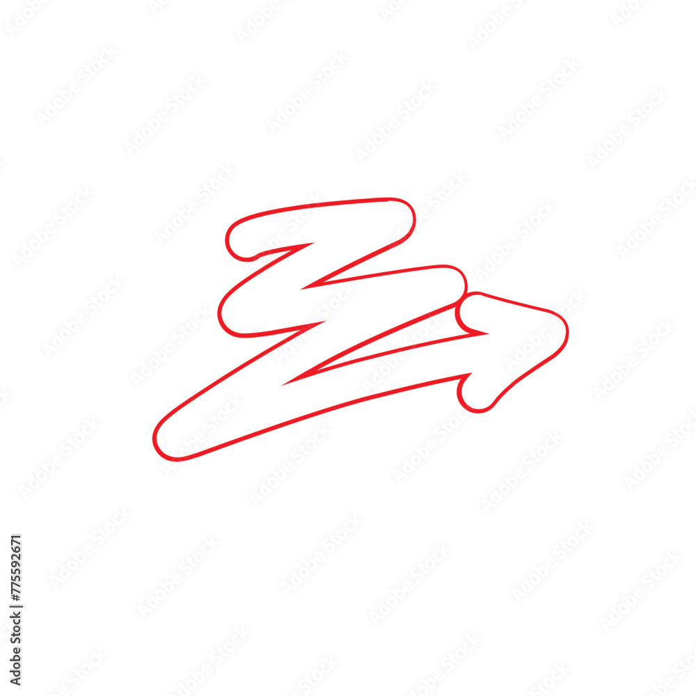 Arrow Outline Doodle Arrow Outline Doodle