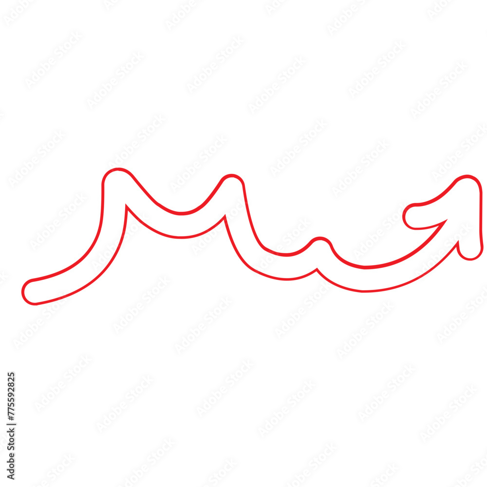 Arrow Outline Doodle Arrow Outline Doodle