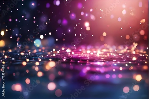 abstract shiny light and glitter background
