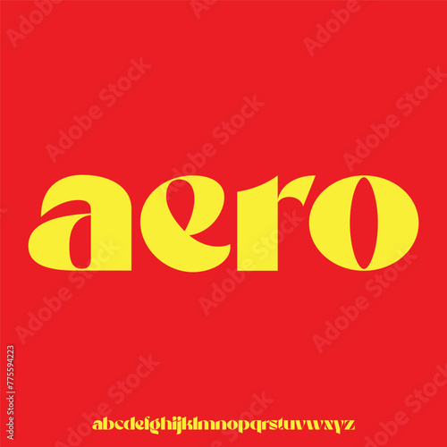 aero luxury futuristic font. perfect for your brand and wordmark