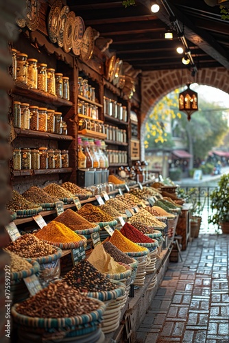 Spice Market Stalls Weave a Tapestry of Aroma in Culinary Business