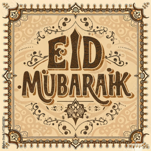 Eid Mubarak Card © Maidul