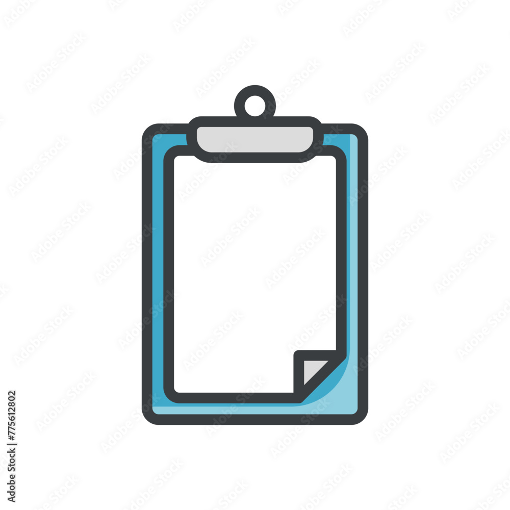 Clipboard vector icon Clipboard vector icon