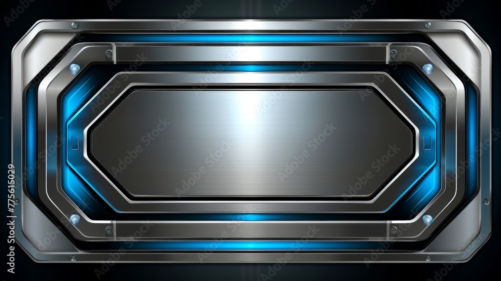 Fototapeta premium Modern dark blue overlapping dimension line bar design, technological background