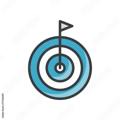 Goals vector icon