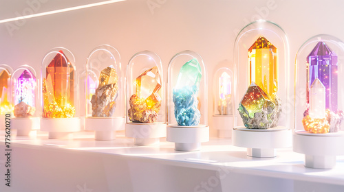 Authentic Treasure, Ancient Mineral Formations, Colorful Gemstone Crystals. Beauty, Value, History. Sustainability, Purity of Nature. Wellness, Mindfulness, Connection. Museum, Collection, Exhibition