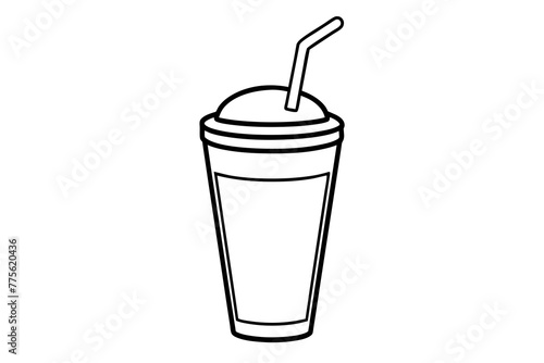 lassi silhouette vector illustration