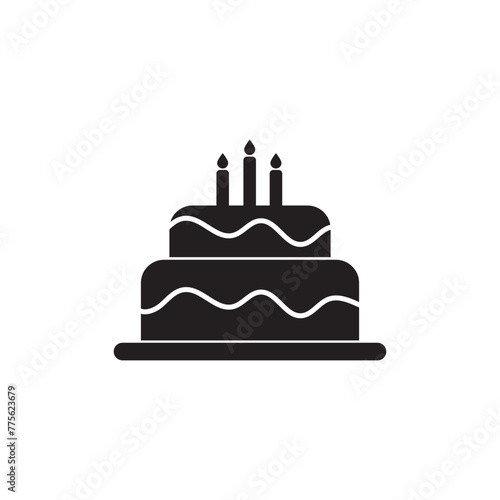 sponge cake icon