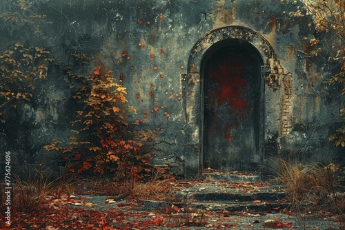 Mystic doorway opening into an expanse of imagination