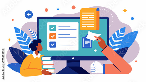 A hand scrolling through a list of online courses and workshops available on a collaborative learning platform highlighting the wide range of