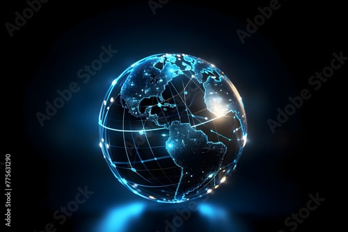 Interconnected Global Communication and Financial Network Powering the World s Technological Progress