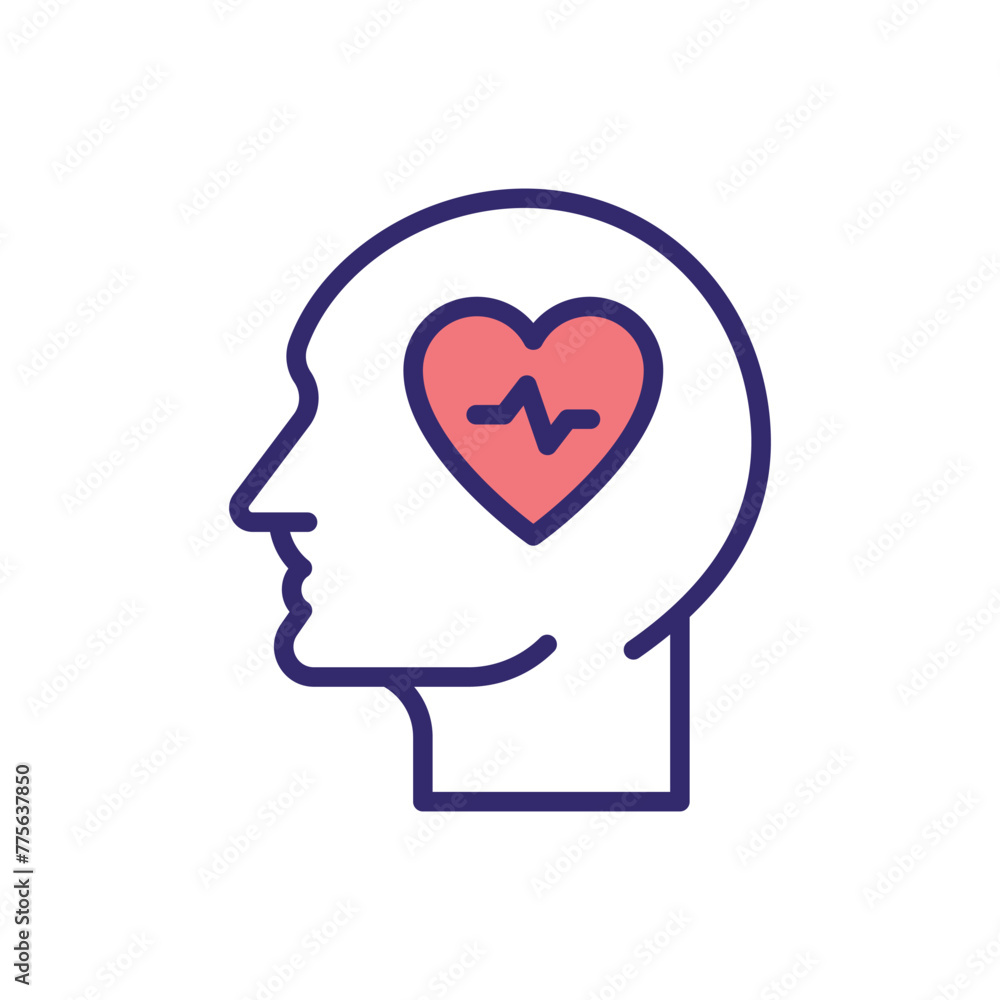 Mental Health vector icon Mental Health vector icon