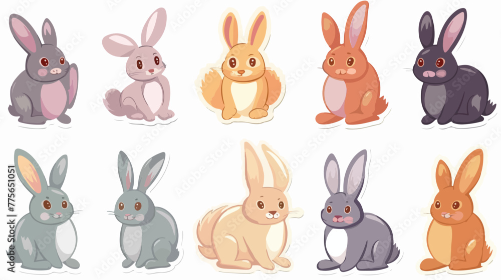 Ronnie Bunny Traditional Children S Game Stickers