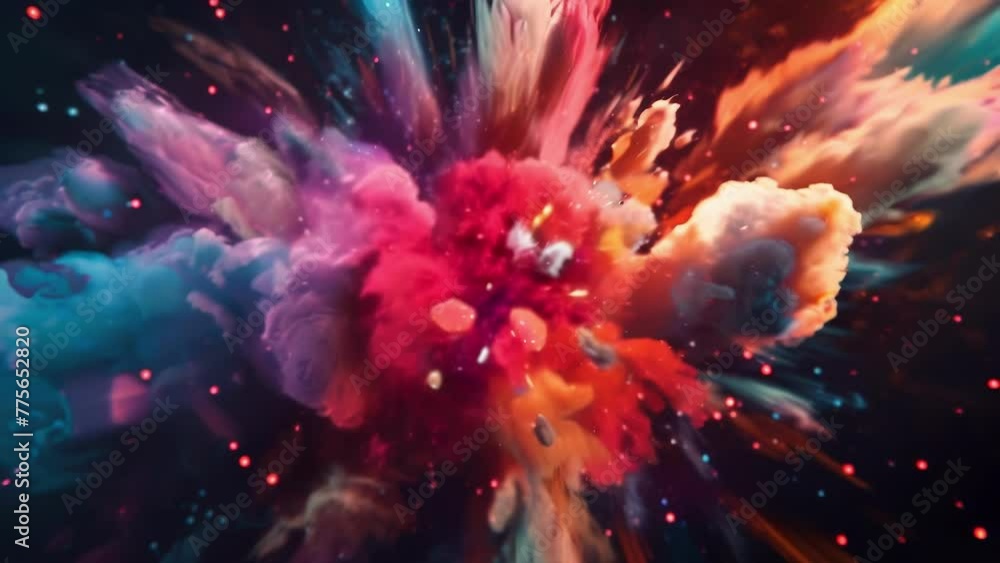 The perfect blend of darkness and color these firework explosions against a black background are a feast for the eyes. The perfect blend of darkness and color these firework explosions against a black background are a feast for the eyes.