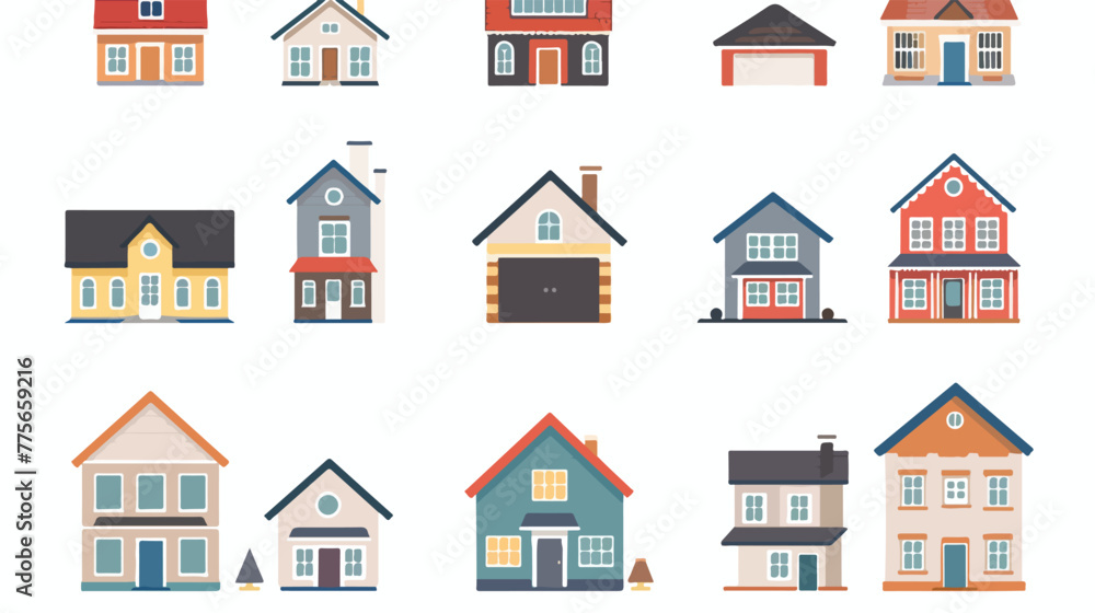 House home estate icon vector image. Can also be used