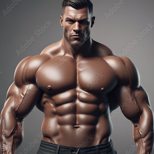 portrait of a muscular man © Michael