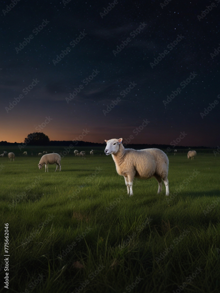 GENERATIVE AI , Eid Al Adha holiday poster with Islamic decoration Background of sheep and cows, ramadan kareem, maulid, iftar, isra miraj, eid al fitr, muharram, copy space text area, 3D illustration GENERATIVE AI , Eid Al Adha holiday poster with Islamic decoration Background of sheep and cows, ramadan kareem, maulid, iftar, isra miraj, eid al fitr, muharram, copy space text area, 3D illustration