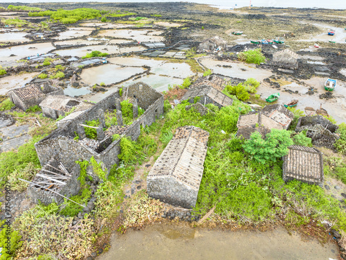 Yanding ancient salt field in Danzhou, Hainan, China photo