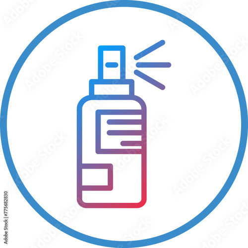Vector Design Hair Spray Icon Style