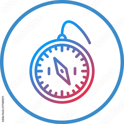 Vector Design Compass Icon Style