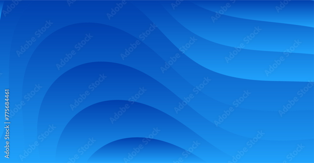 Fototapeta premium abstract blue curve modern background