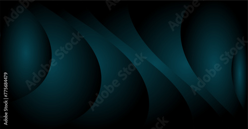 abstract dark background with gradient wave