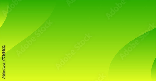 abstract green curve modern background