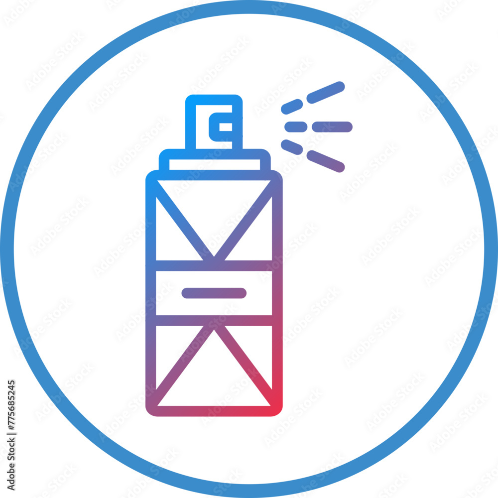 Vector Design Pepper Spray Icon Style Vector Design Pepper Spray Icon Style