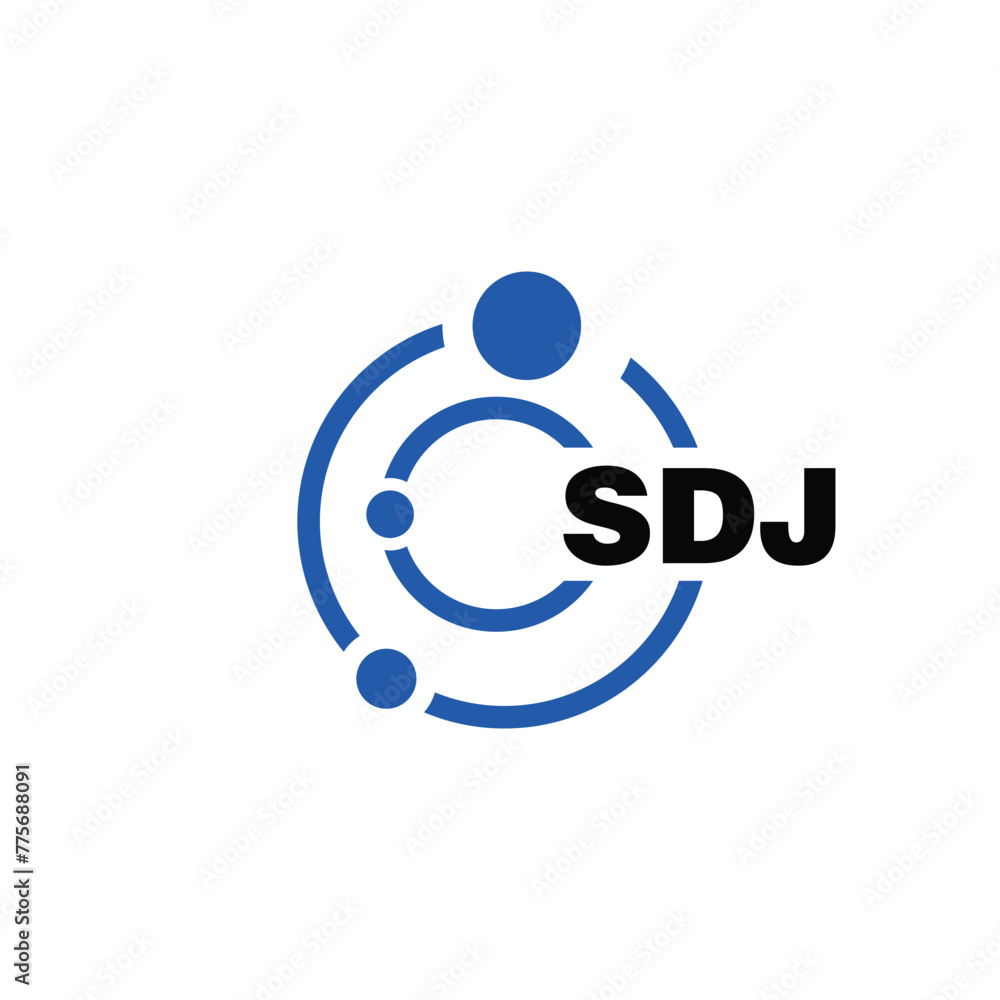 SDJ letter logo design on white background. SDJ logo. SDJ creative initials letter Monogram logo icon concept. SDJ letter design SDJ letter logo design on white background. SDJ logo. SDJ creative initials letter Monogram logo icon concept. SDJ letter design