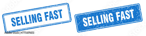 selling fast stamp set. selling fast square grunge sign