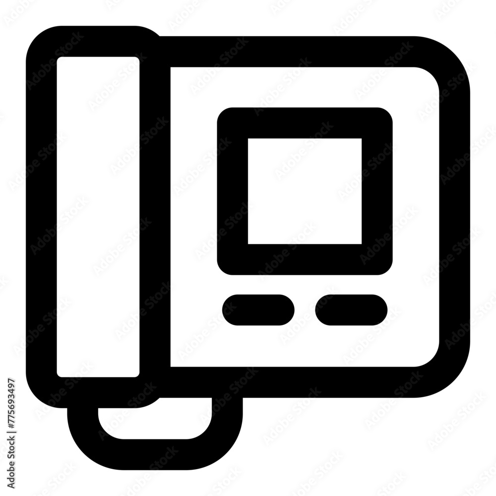 intercom icon vector illustration asset element intercom icon vector illustration asset element