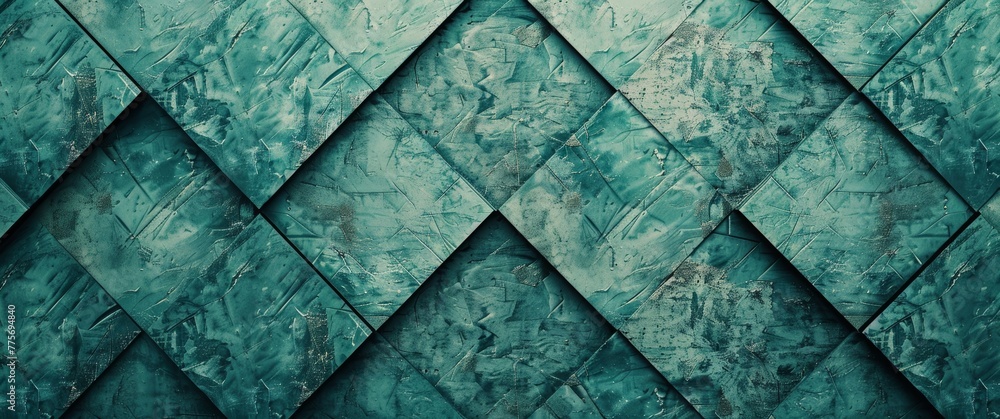 Abstract dark teal texture with geometric pattern, seamless background ...