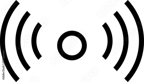 Signal icon vector. wifi illustration sign. antenna and satellite signal symbols. Wireless logo.