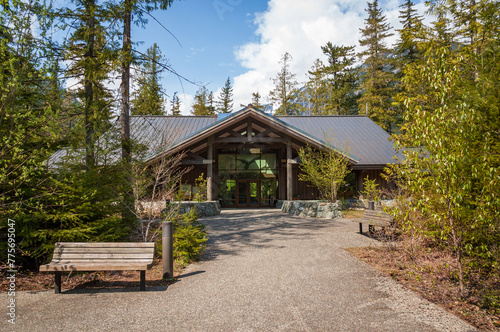 The Visitor Center at North Cascades National Park in Washington State