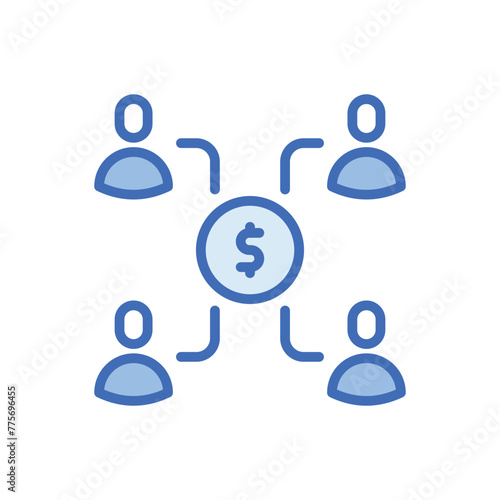 Employee Costs vector icon