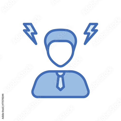 Job Tension vector icon
