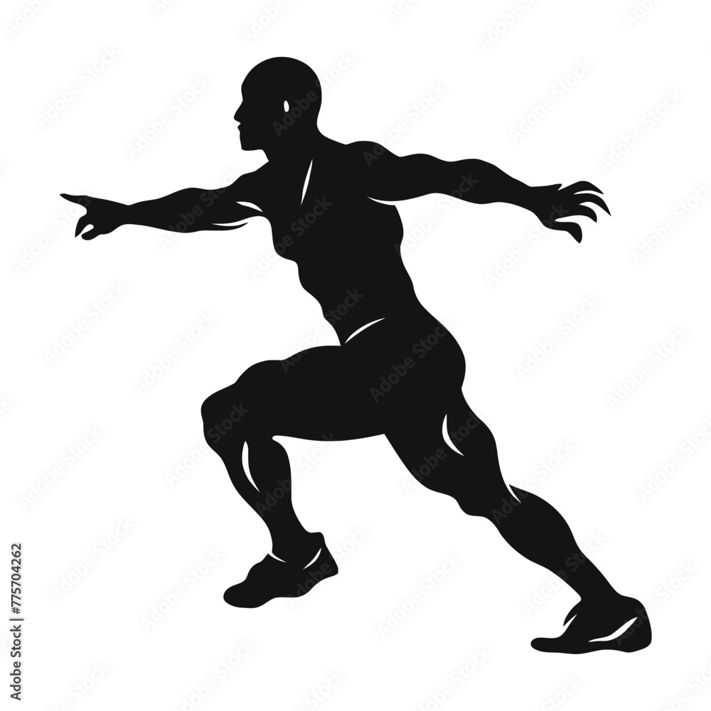 Athletics Silhouette