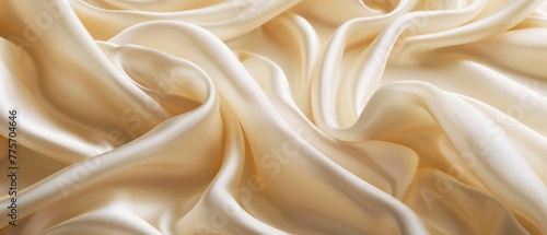Silky, wavy cream background