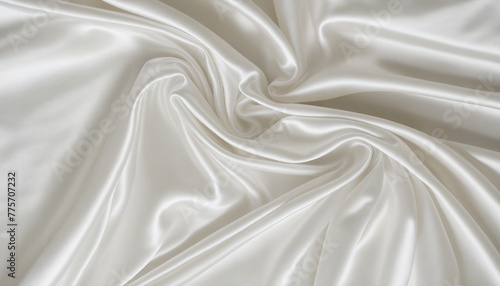 White Silk Drape Background bright colourful illustration